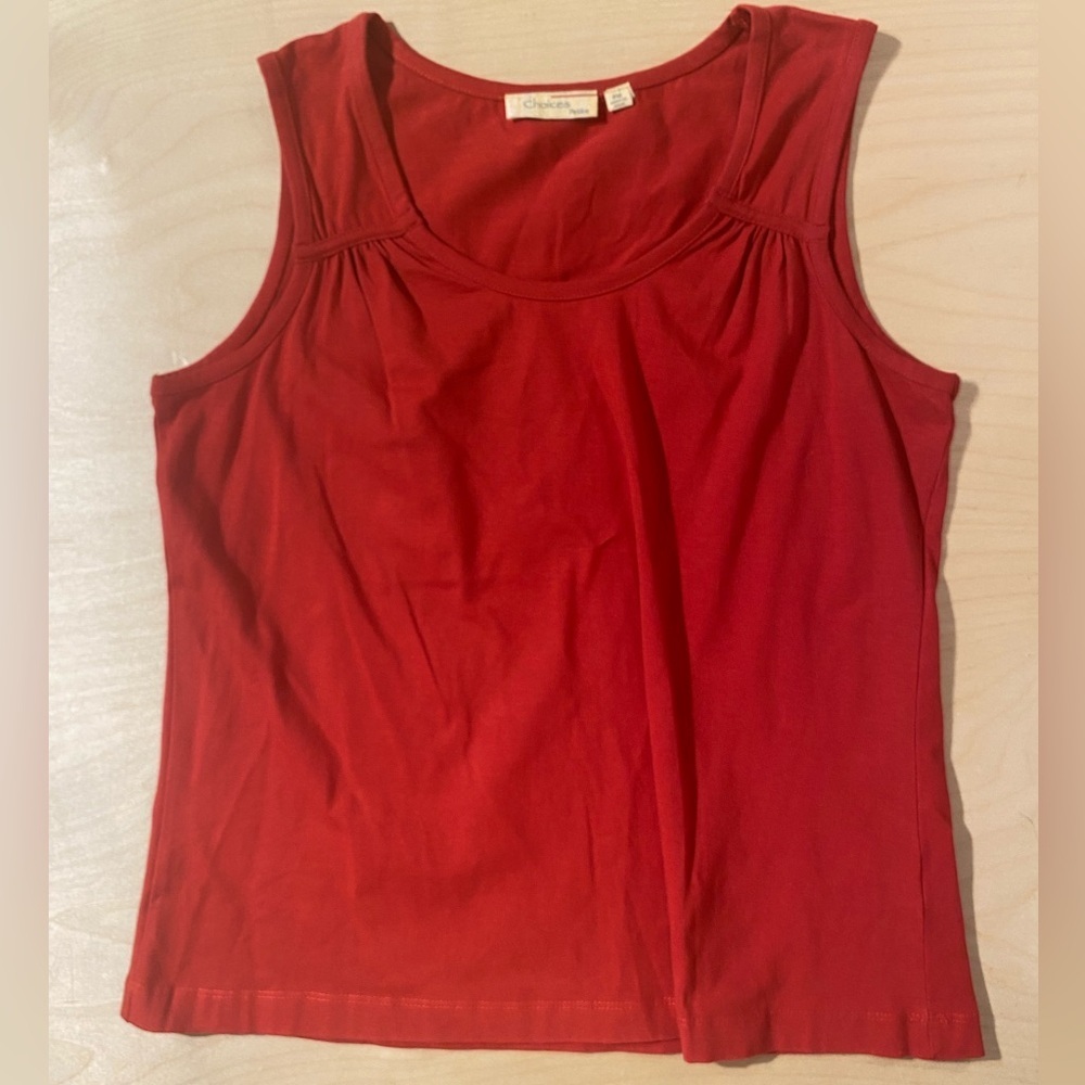Choices Bold Red Tank Top PM (QM)